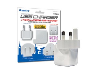 支援2.1A電流快速充電 Huntkey iPad Charger