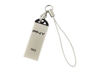 高質感鋼材細小輕巧、不易留有指紋 PNY推出全新M1 Attaché USB隨身碟