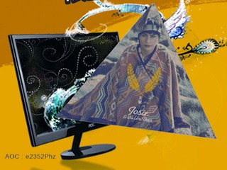 齊來讚好「AOC e2352Phz限量賞」 AOC賞你何超儀簽名大碟、隨身碟