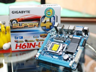 針對HTPC應用 GIGABYTE GA-H61N-USB3主機板