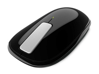 BlueTrack技術、四向觸控捲動操作 Microsoft Explorer Touch Mouse