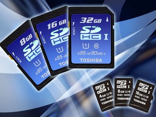 採用UHS-1技術高速匯流排介面 TOSHIBA Premiugate系列SDHC卡 採用UHS-1技術高速匯流排介面 TOSHIBA Premiugate系列SDHC卡