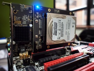 Intelligent SSD Caching OCZ RevoDrive Hybrid混合式硬碟