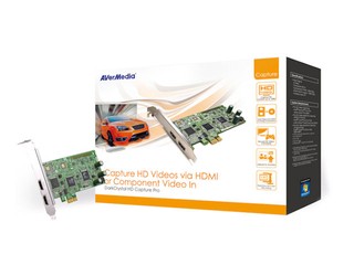 以 H.264 格式擷取高畫質影像訊號 AVerMedia DarkCrystal HD Capture Pro