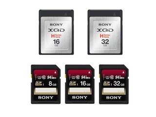 為專業用戶提供高速讀寫速度 Sony XQD、UHS-I 記憶卡