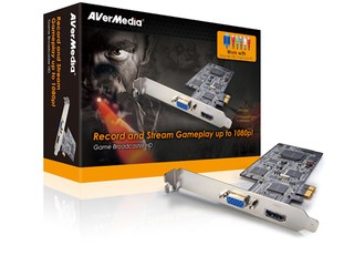  Full HD影音擷取、支援網絡串流 AVerMedia Game Broadcaster HD 