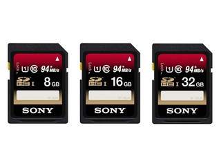 提供高讀寫傳輸速度 Sony SDHC UHS-I Class 10 記憶卡