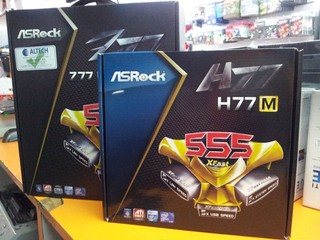 針對組裝、升級新平台市場 ASRock 多款 Z77/H77主機板有售