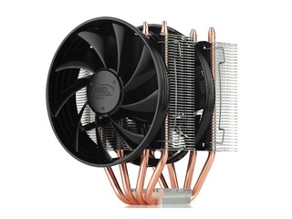 雙高塔式鰭片配4條純銅導熱管 DeepCool「FROSTWIN霜塔」散熱器 雙高塔式鰭片配4條純銅導熱管 DeepCool「FROSTWIN霜塔」散熱器
