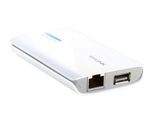 超薄機身設計、兼備充電功能 TP-LINK TL-MR3040旅行路由器