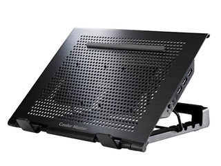 五段高度調整、雙8cm靜音散熱風扇 Cooler Master Notepal U stand Mini