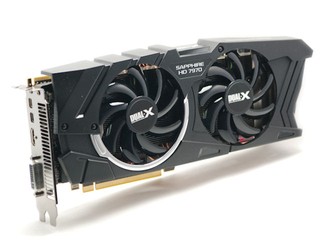 雙風扇 5 Heatpipe散熱 Sapphire HD 7970 OC DUAL-X