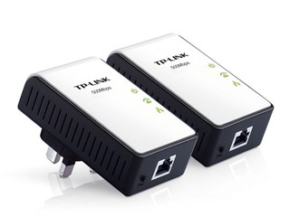 透過電線傳送網絡訊號高達500Mbps TP-LINK TL-PA411-KIT HomePlug