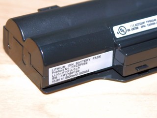 Fujitsu LH772 battery.