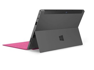 Microsoft Surface Pink Back.