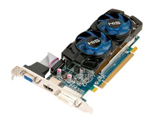 iCooler散熱設計、半高身設計 HIS HD 7750 iCooler Low Profile
