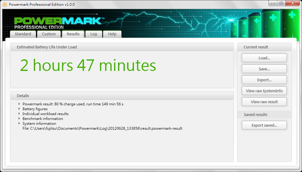 Fujitsu U772 Power Mark