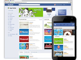 Facebook App center