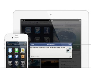 iOS 6 facebook