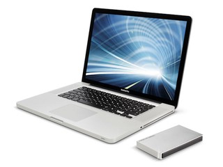 鈍鋁合金框架  支援加密、雲端備份 LaCie Porsche Design Mobile P'9223