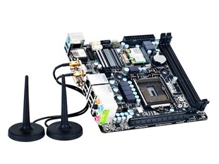 内建WiFi/蓝牙模组、支援WiDi 无线显示 GIGABYTE Z77N-WIFI及H77N-WIF