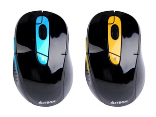 「無孔」設計、內建鋰電池 A4Tech G11-570HX無線滑鼠