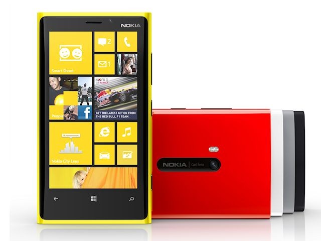 Lumia 920 colour range