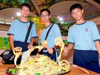 鼓勵把舊電源器回收廢物利用 全港首個電源器迷宮吸引眾多市民參觀