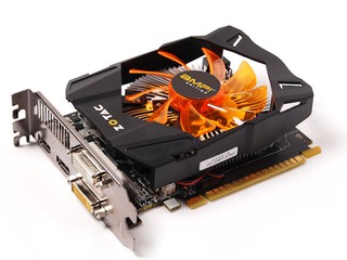 核心/記憶體時脈預設超頻 ZOTAC GTX650Ti AMP! Edition