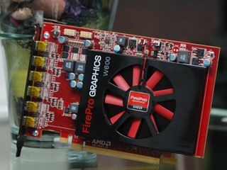 單插槽支援6屏輸出 AMD FirePro W600 專業繪圖卡