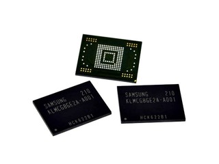 採用10nm製程、體積更少效能更高 Samsung 全新64GB eMMC 記憶體晶片