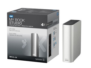 單碟4TB容量、USB 3.0 介面 WD My Book Studio 外置式硬碟