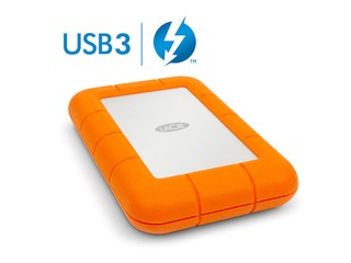 加推256GB SSD版本高速傳輸 Rugged USB 3.0 Thunderbolt Series