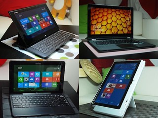 Windows 8 系統使用初探 輕觸式變形行動電腦4強實測 Windows 8 系統使用初探 輕觸式變形行動電腦4強實測