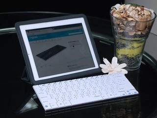 加大鍵帽、機身超薄更易携 Rapoo E6100藍芽鍵盤多方兼容
