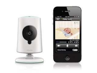 支援720p拍攝、溫度濕度顯示 Philips In.Sight B120無線網絡攝影機