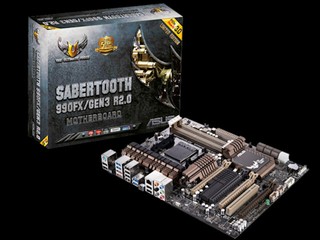 首款支援PCI-E 3.0標準 AMD主機板 ASUS Sabertooth 990FX/GEN3.0 R2.0