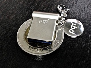 超迷你、USB 3.0支援 PQI i-mini 32GB隨身碟