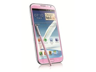 外型更為女性化 搶攻女性市場佔有率 Samsung Galaxy Note 2 粉紅色版本
