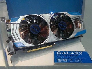 雙風扇設計提高散熱效能 Galaxy GeForce GTX 780 Twin Fan