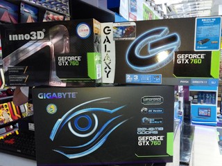 GeForce GTX 760大軍壓境 最低價格僅以港幣$1950起跳 GeForce GTX 760大軍壓境 最低價格僅以港幣$1950起跳
