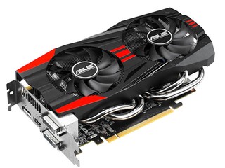 DirectCU散熱配超合金電源元件 ASUS  GTX 760 DirectCU II OC