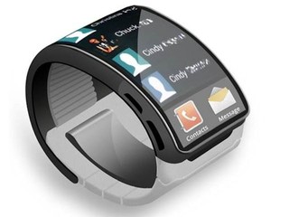 柔性彎曲輕觸屏幕 將9月亮相 Samsung Galaxy Gear 智能手錶