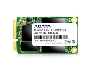 進階版高效 mSATA SSD ADATA Premier Pro  SP310