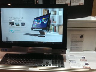 香港电脑通讯节2013 Centralfield展出ASUS Transformer AiO PC