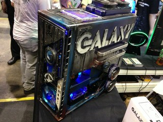 香港电脑通讯节2013 Galaxy 展出主题造型系统