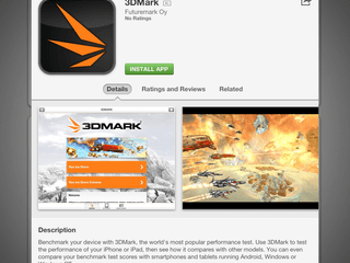  跨平台专业 3D 运算评测 「3D Mark」正式登陆iOS