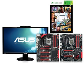 購買ASUS指定主機板或顯示器 即可獲得GTA V特別版 Xbox360遊戲