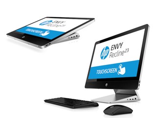 23吋IPS屏幕、5° - 145°靈活調校 HP ENVY Recline TouchSmart