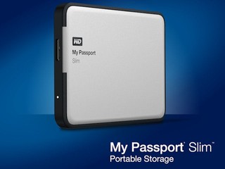 2TB容量、具備256-bit 硬件加密 WD My Passport Slim可攜式硬碟